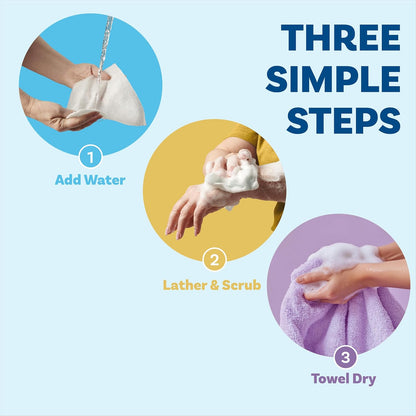 Rinse-Free Bath Sponges