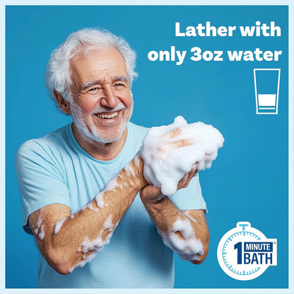 Rinse-Free Bath Sponges